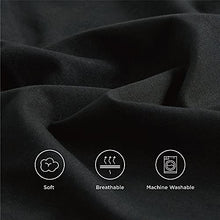 Load image into Gallery viewer, Bedsure Navy Duvet Covers Queen Size - Washed Cotton Like Soft Queen Duvet Cover Set 3 Pieces with Zipper Closure, 1 Duvet Cover 90x90 inches and 2 Pillow Shams