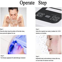 Load image into Gallery viewer, RUTILY 7 Color LED Light Therapy PDT LED Face Mask Photon Lamp Facial Body Therapy Device Foldable Skin Care Beauty Device Remover Anti-wrinkle with Protection Eye Mask for Home