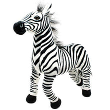 Load image into Gallery viewer, Zebenjo The Zebra - 16 Inch Stuffed Animal Plush - by Tiger Tale Toys