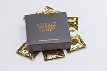 Load image into Gallery viewer, The Original Wine Condoms | Wine & Beverage Bottle Stopper | Air-Tight Grip | Prolong Beverage Freshness | FUNctional Novelty Gift | Food Grade 100% Rubber Latex | Tuxedo Black | Set of 6