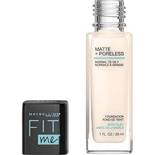 Load image into Gallery viewer, Maybelline New York Fit Me Matte + Poreless Liquid Foundation, Pouch Format, 312 Golden, 1.3 Ounce