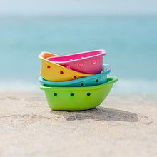 Load image into Gallery viewer, green sprouts Sprout Ware Floating Boats made from Plants (4 boats) | Encourages whole learning the healthy & natural way | Encourages water play & swimming, Fun for bath, pool, water, & sand