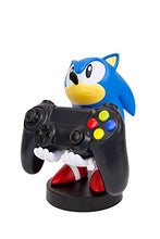 Load image into Gallery viewer, Collectible Sonic the Hedgehog Cable Guy Device Holder - works with PlayStation and Xbox controllers and all Smartphones - Classic Sonic - Not Machine Specific