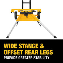 Load image into Gallery viewer, DEWALT Table Saw Stand, Mobile/Rolling (DW7440RS)