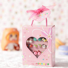 Load image into Gallery viewer, Minihope Hypoallergenic Plastic Post Earrings for Girls, Cute Multiple Animal Unicorn Donut Stud Earrings for Little Girls Kids, Made with Polymer Clay, Best gifts for girls, (30 Pairs)
