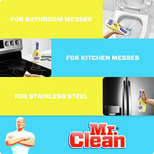 Load image into Gallery viewer, Mr. Clean All Purpose Cleaner, Clean Freak Mist Cleaning Kit for Bathroom & Kitchen Cleaner, Lemon Scent, Includes 1 Spray Bottle (16 oz) and 1 Large Refill (30.9 oz)