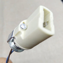 Load image into Gallery viewer, 6pcs G9 Base Socket Ceramic Lamp Holder Halogen Lamp Holder with 9" Leads G9 Connector LED Aging Test Lamp Bracket
