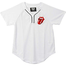 Load image into Gallery viewer, Rolling Stones Baseball Jersey Junior Top XX-Large White