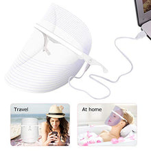 Load image into Gallery viewer, 3 Color Facial-Mask, Portable and light Face-Mask, Photon-Face Skin Care Device Use USB Rechargeable(3 Colors Rechargeable)