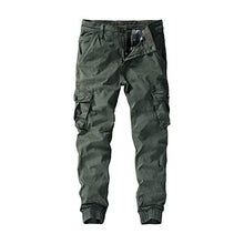 Load image into Gallery viewer, Goddessvan Men's Cotton Casual Military Army Cargo Camo Combat Work Pants Sweatpants with Pockets