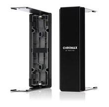 Load image into Gallery viewer, Noctua NH-D15 CPU Cooler with NA-HC4 chromax.Black Heatsink Covers