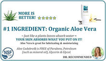 Load image into Gallery viewer, Aloe Cadabra Flavored Personal Lubricant & Moisturizer for Her, Him & Couples, Best Natural Lube Oral Gel Vanilla, 2.5 oz (Pack of 2)