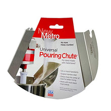 Load image into Gallery viewer, New Metro Design Set of 1 Stainless Bowl Pouring Chute, Silver