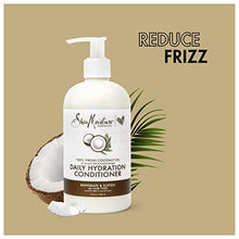Load image into Gallery viewer, Sheamoisture Daily Hydrating Conditioner For All Hair Types 100% Virgin Coconut Oil Sulfate-Free 13 oz