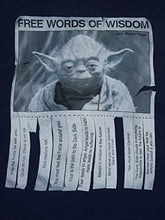 Load image into Gallery viewer, Star Wars Men's Words of Wisdom T-Shirt, Navy, 3XL