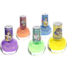 Load image into Gallery viewer, Disney Princess - Townley Girl Belle Non-Toxic Peel-Off Water-Based Natural Safe Quick Dry Nail Polish |Gift Kit Set for Kids Toddlers Girls, Glittery and Opaque Colors| Ages 3+ (18 Pcs)
