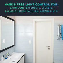 Load image into Gallery viewer, EverElectrix Motion Sensor Light Switch, Neutral Wire Required, Single Pole Only (Not 3-Way), Indoor In-Wall Occupancy Sensor with Wall Plate, Adjustable Timer, Title 24, UL Certified, White, 4 Pack