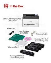 Load image into Gallery viewer, Canon Color Image CLASS LBP622Cdw -Wireless, Mobile Ready, Duplex Laser Printer, Compact Size - White