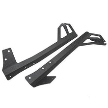 Load image into Gallery viewer, AUXMART Windshield Curved Mounting Brackets for 50" Straight Light Bar Fit for Jeep Wrangler JK 2007~2017 (1 Pair)