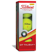 Load image into Gallery viewer, Titleist DT TruSoft Golf Balls, Yellow (One Dozen)