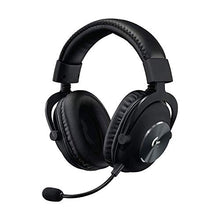 Load image into Gallery viewer, Logitech G PRO Gaming Headset 2nd Generation Comfortable and Durable with PRO-G 50 mm Audio Drivers, Aluminum, Steel and Memory Foam, for PC,PS5,PS4 - Black