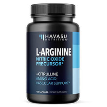Load image into Gallery viewer, L Arginine Capsules Ultimate Supplement for Performance & Endurance with Added Vascular Support from Nitric Oxide (NO)
