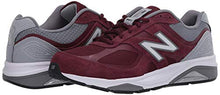 Load image into Gallery viewer, New Balance Men's 1540 V3 Running Shoe, Burgundy/Grey, 7 Wide