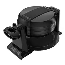Load image into Gallery viewer, BLACK+DECKER Rotating Waffle Maker, Black, WMD200B