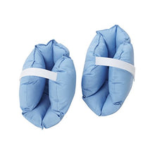 Load image into Gallery viewer, DMI Heel Cushion Protector Pillow to Relieve Pressure from Sores and Ulcers, Adjustable in Size, Blue