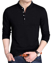 Load image into Gallery viewer, YTD Mens Summer Slim Fit Pure Color Short Sleeve Polo Casual T-Shirts (US Small, Wine Red)