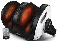 Load image into Gallery viewer, Foot Massager Machine, RENPHO Shiatsu Foot and Calf Massager with Heat and Remote, Deep Kneading and Rolling Calf and Leg Massage with Handle, for Home and Office Use, Fits up to US Men Feet Size 14