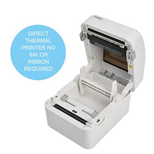 Load image into Gallery viewer, FungLam Label Printer, High Speed USB Direct Thermal Label Printer for Amazon, Ebay, Etsy, Shipify Labeling, 4x6 Shipping Label Printer, Thermal Printer, White