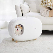 Load image into Gallery viewer, MS Cat Litter Box for Easier Handling of Cat Litter, Enclosed Design, Easy to Clean, Prevent Sand Leakage, Easy Assembly and Large Space, with Cat Litter Scoop