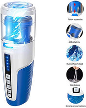 Load image into Gallery viewer, Body püssycats Glans Training Device Make Sex Fun Massager Men Ma!sturbatiōn Stroker Víbrating Deluxe Kinky Reliable Deep Tissue T-Shirt Belt