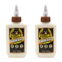 Load image into Gallery viewer, Gorilla Ultimate Waterproof Wood Glue, 4 Ounce, Natural Wood Color, (Pack of 2)