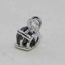 Load image into Gallery viewer, Dazzlingrock Collection 2.00 Carat (ctw) 18K Round Cut Black Diamond Ladies Solitaire Pendant 2 CT, White Gold