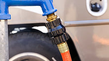 Load image into Gallery viewer, Camco 22990 25ft RhinoFLEX 5/8" ID Gray/Black Water Tank Clean Out Hose | Ideal For Flushing Black Water, Grey Water or Tote Tanks , Orange
