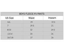 Load image into Gallery viewer, 3 Pack: Big Boys Pajama Pants Fleece Plush Pjs Kids Pajamas Christmas Clothes Lounge Flannel Bottoms Youth Teen Sleep wear,Set 8-Size 12/14