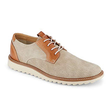 Load image into Gallery viewer, Dockers Mens Edison Smart Series Dress Casual Canvas Oxford Shoe with Stain Defender, Sand, 8.5 M