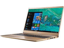 Load image into Gallery viewer, Acer Swift 3 SF315 Laptop: Core i7-8550U, 256GB SSD, 8GB RAM, 15.6" Full HD IPS Display, Windows 10 (Luxury Gold)