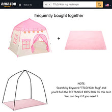 Load image into Gallery viewer, TTLOJ Kids Play Tent for Girls, 420D Thick Oxford Fabric, Princess Playhouse, Pink Castle, Children Fairy Tale Teepee Tent, Indoor Outdoor, Bonus Star Lights, Princess Crown & Wand, Birthday