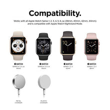 Load image into Gallery viewer, elago W2 Apple Watch Charger Stand Compatible with Apple Watch Series 6/SE/5/4/3/2/1 (44mm, 42mm, 40mm, 38mm) (Lavender Grey)