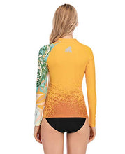 Load image into Gallery viewer, ADOREISM Womens Long Sleeve Rash Guard Compression UPF 50+ Swim Shirts Surf Swimsuit Top(King Kong,M)