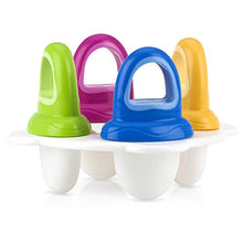 Load image into Gallery viewer, Nuby Garden Fresh Fruitsicle Frozen Pop Tray, Multicolored
