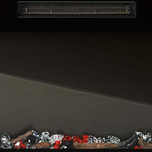 Load image into Gallery viewer, Mystflame 50 inch Electric Fireplace - Ultra Slim Frame - in Wall Recessed & Wall Mounted - Multicolor Flame - Log & Crystal Hearth - 1500/750 Watt Heater - Remote Control & Touch Screen - Timer