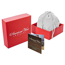 Load image into Gallery viewer, American West Sterling Silver Blue Lapis Gemstone Native Flower Pendant Enhancer