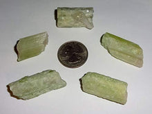 Load image into Gallery viewer, Sublime Gifts - Pink & Green Watermelon Tourmaline A Grade Raw Natural Rough Mini Log / Crystal Healing Gemstone Collectible Display or Wrapping Gemstone