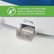 Load image into Gallery viewer, PureGuardian H5225WCA Ultrasonic Warm & Cool Mist Humidifier, 100 Hrs. Run Time, 2 Gal. Tank, 560 Sq. Ft. Coverage, Quiet, Filter Free, Essential Oil Tray, White/Blue