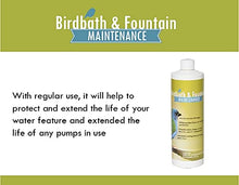 Load image into Gallery viewer, Sanco 88002 Bird Bath & Fountain Maintenance, 8 oz. Natural