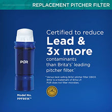 Load image into Gallery viewer, PUR PLUS Water Pitcher Replacement Filter with Lead Reduction (4 Pack), Blue – Compatible with all PUR Pitcher and Dispenser Filtration Systems